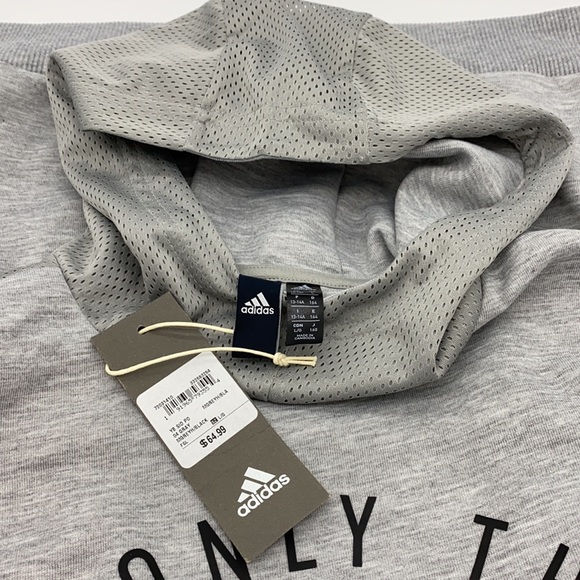 NWT ADIDAS HOODED SWEATSHIRT BOYS L - Picture 4 of 10